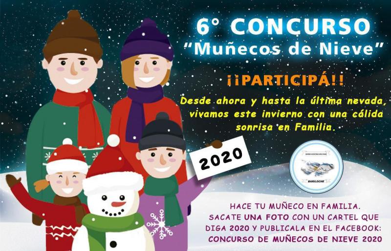 Ya se larg&oacute; la 6&deg; Edici&oacute;n del Concurso de Mu&ntilde;ecos de Nieve 2020