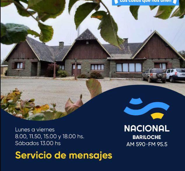 Radio Nacional Bariloche renueva el nombre y el tema musical del servicio de mensajes a pobladores rurales 