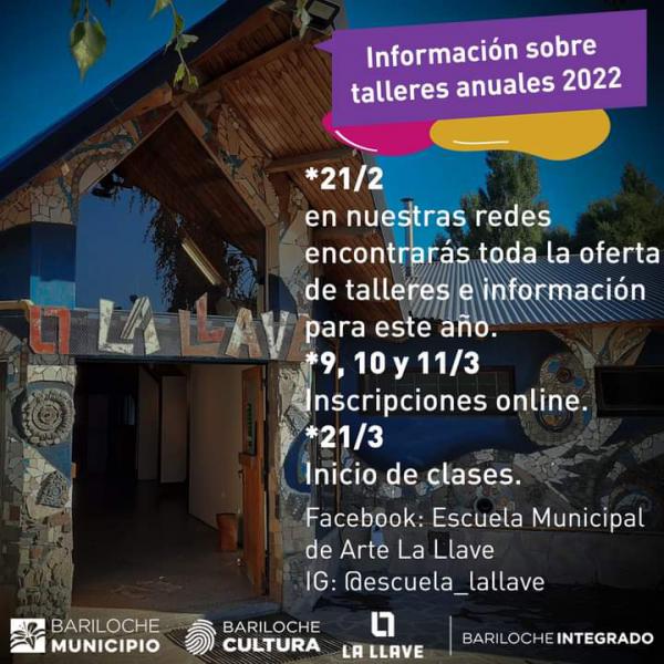 Informaci&oacute;n sobre talleres anuales 2022