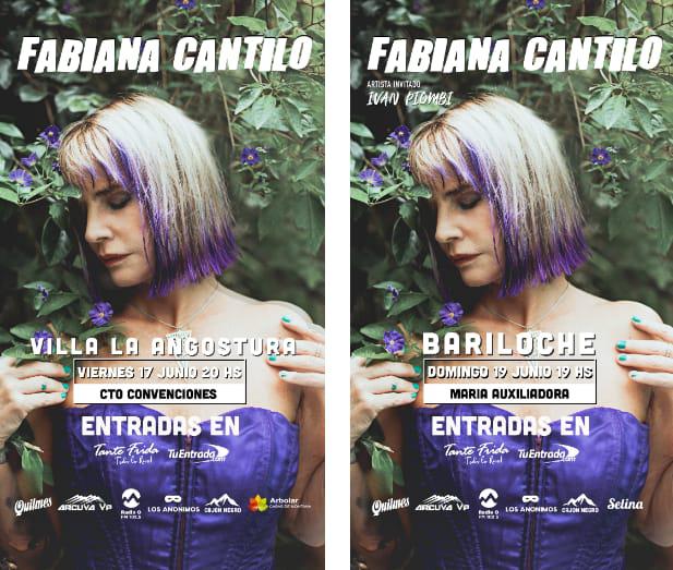 Fabiana Cantilo en la Patagonia!