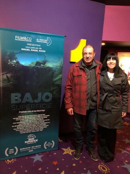 EXITOSO AVANT PREMIERE DE LA PEL&Iacute;CULA BAJO SUPERFICIE: EL HABITANTE OCULTO DEL LAGO NAHUEL HUAPI