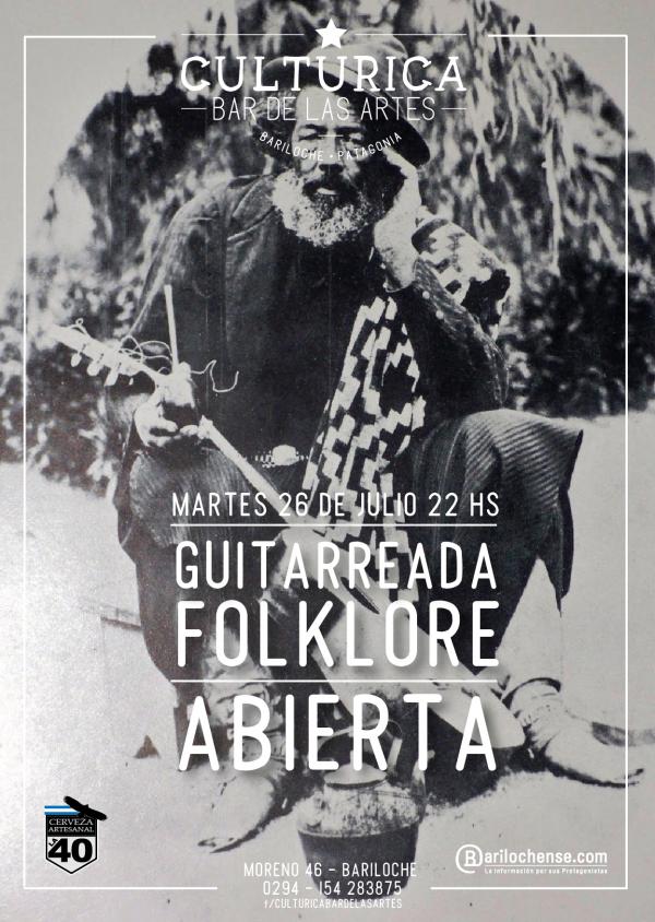 GUITARREADA DE FOLKLORE ABIERTA (GRATIS)