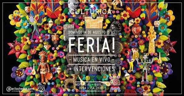 FERIA DE ARTE! M&Uacute;SICA EN VIVO + INTERVENCIONES