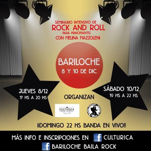 Hoy seminario intensivo para bailar rock y cierre con banda en vivo para practicar. Abierto al p&ugrave;blico.