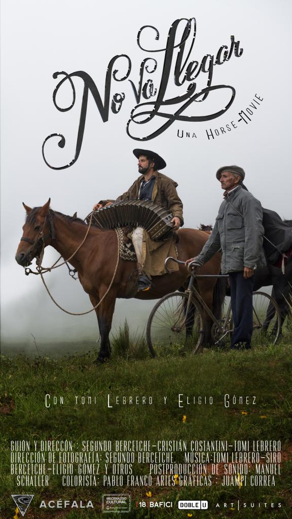 Por primera vez en Bariloche, una Horse Movie "No Vas a Llegar" de Tomi Lebrero. Estreno Exclusivo