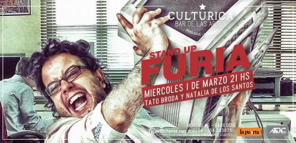 Vuelve FURIA! Stand Up & Improvisaci&oacute;n con Tato Broda y Natalia de los Santos