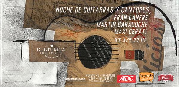 Este jueves comparten escenario Fran Lanfr&eacute;, Martin Caracoche y Maxi Cerati