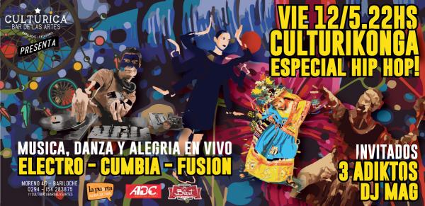 Comienza el ciclo de electrocumbia que fusiona diversas culturas artisticas: Culturikonga!