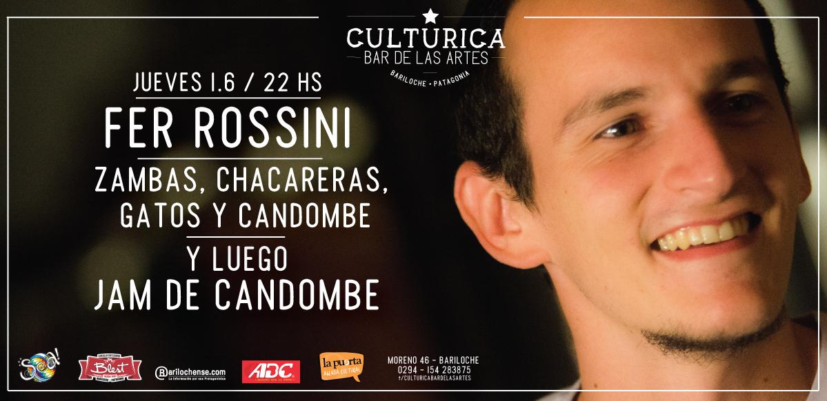 Fernando Rossini en Vivo + Jam de Candombe!