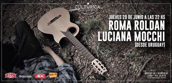 Roma Rold&aacute;n y Luciana Mocchi (Uruguay) en vivo
