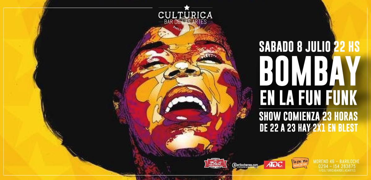 Bombay en la Fun Funk! Un encuentro de Funk, Reggae y Rock en vivo para bailar