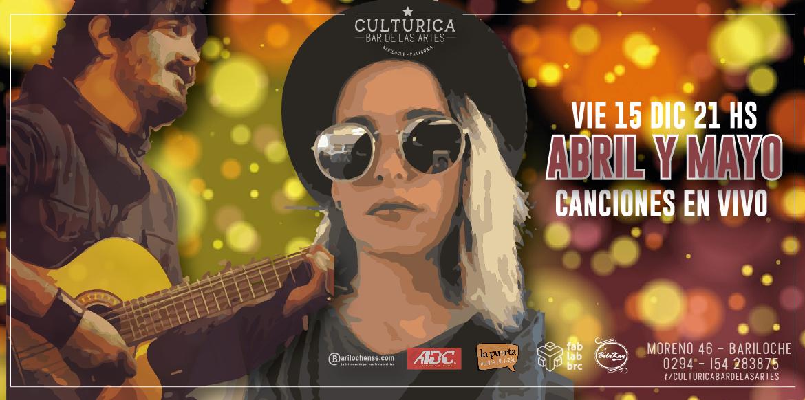 ABRIL & MAYO EN VIVO PRESENTAN CANCIONES