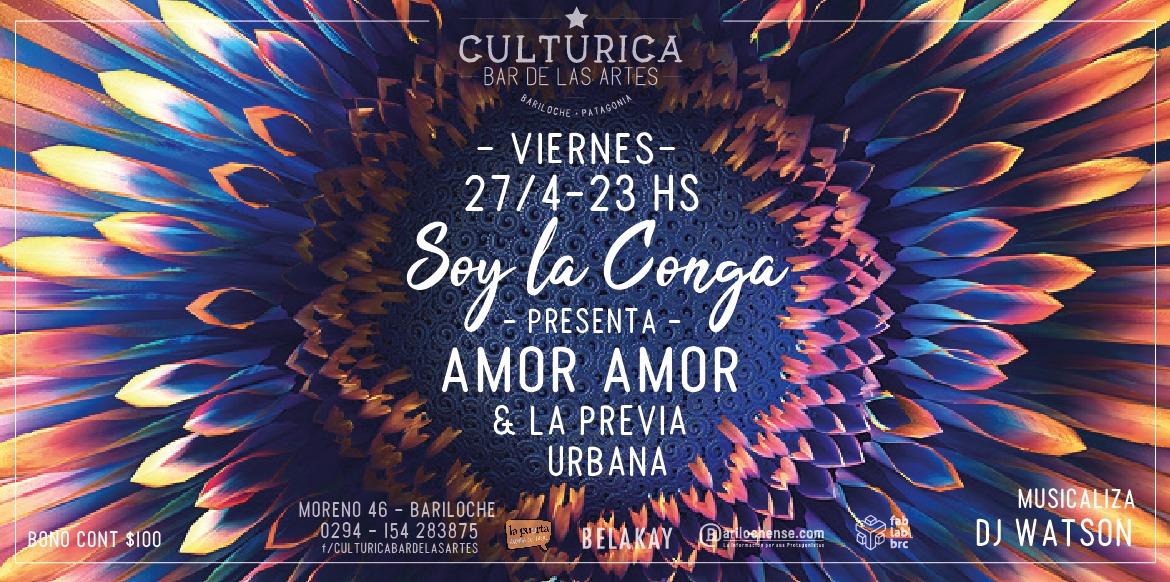 SOY LA CONGA presenta: Amor Amor, cumbia santafecina