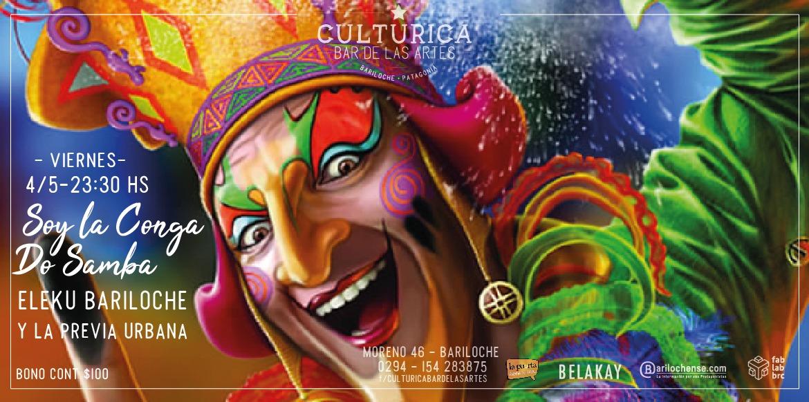 Soy La Conga do Samba: Elek&uacute; y la Previa Urbana