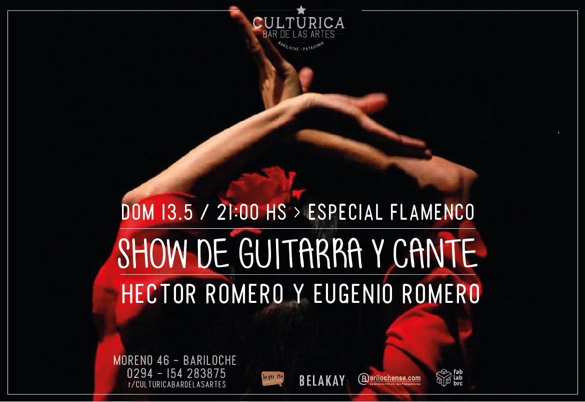 Show de Guitarra y Cante: Hector y Eugenio Romero en Bariloche!