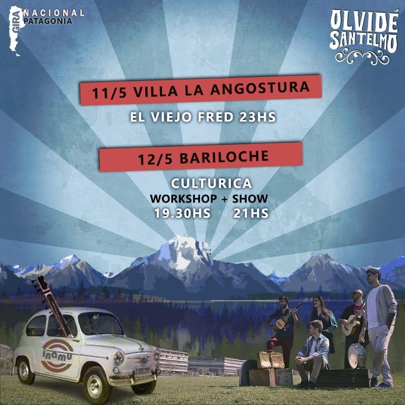 El particular grupo "Olvid&eacute; San Telmo" se presenta este s&aacute;bado con un Workshop y su Show en vivo! 