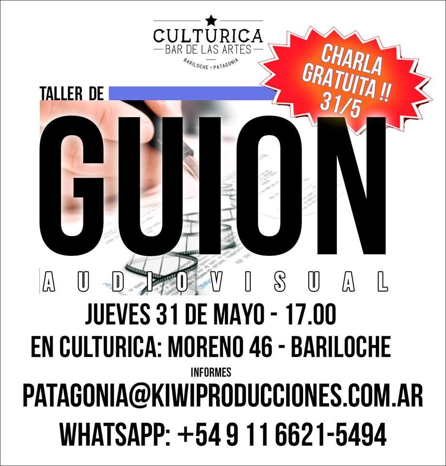 Charla Gratuita sobre Taller Gui&oacute;n Audiovisual