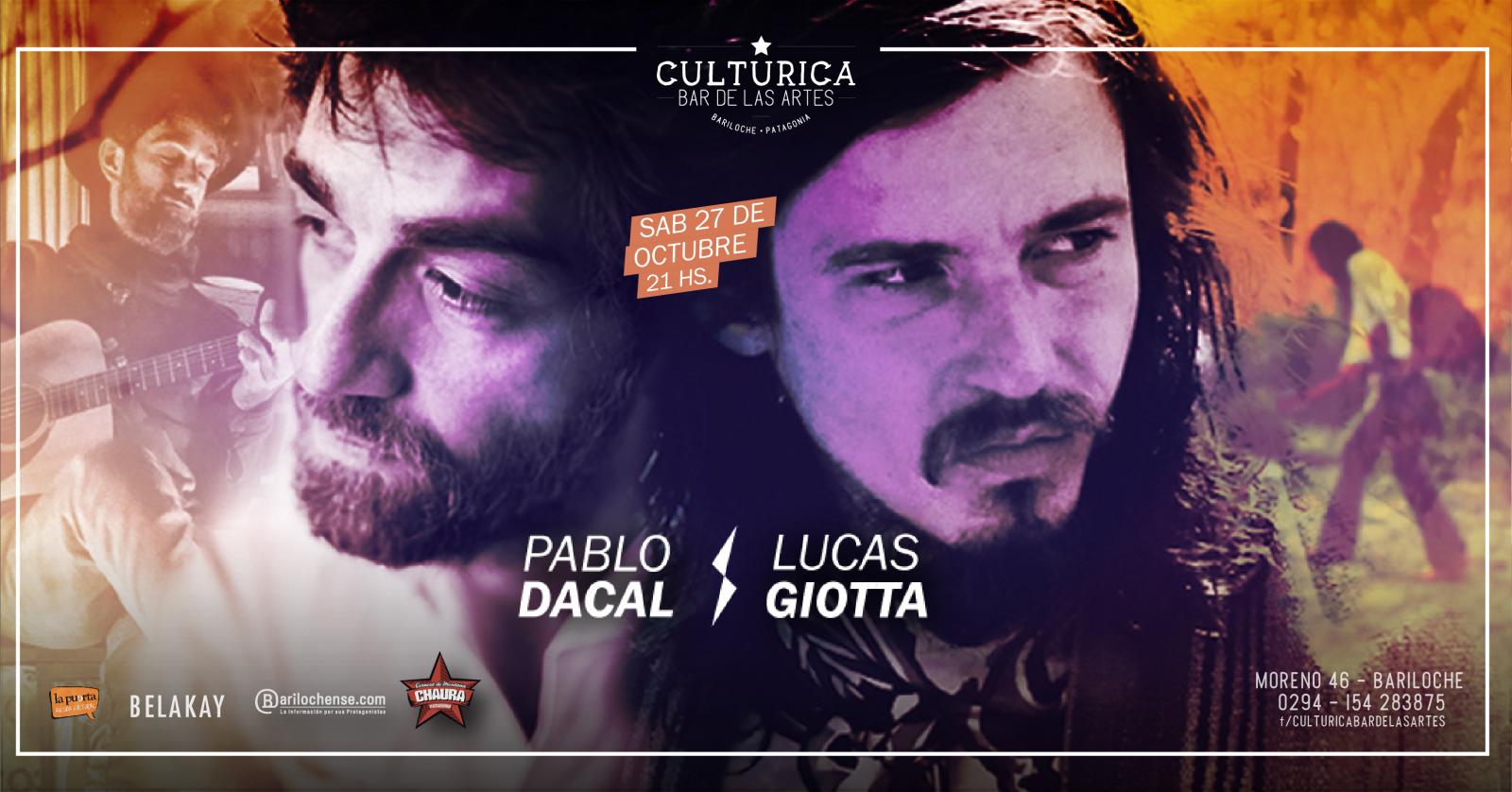 Pablo Dacal & Lucas Giotta en conciertos