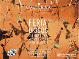 FERIA DE DISCOS EN CULTURICA!