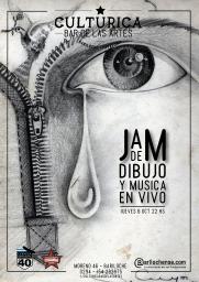 2&ordm; JAM DE DIBUJO CON MUSICA EN VIVO (GRATIS)