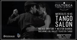 BAIL&Aacute; TANGO EN CULTURICA TODOS LOS MIERCOLES