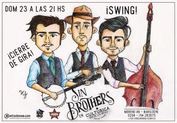 SIN BROTHERS CIERRA SU GIRA A PURO SWING EN CULTURICA