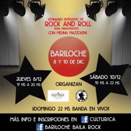 Hoy seminario intensivo para bailar rock y cierre con banda en vivo para practicar. Abierto al p&ugrave;blico.