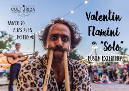 Valentin Flamini en Solo. M&uacute;sica exc&eacute;ntrica en vivo