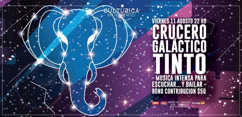 Tinto y Crucero Gal&aacute;ctico en vivo prometen ritmos intensos para divertirse bailando