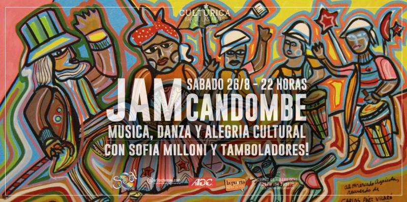 Jam de Candombe con Sofia Miloni y Tamboladores de invitados