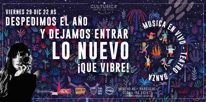 Hoy cierre del a&ntilde;o en Culturica con Pepa D&iacute;az, Juan Chapur, Nacho Perez Lean y la fiesta de Dos Gorditas. Entrada Libre