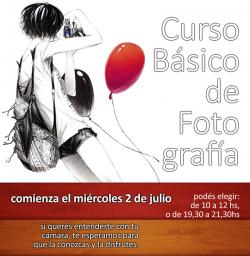 Curso B&aacute;sico de Fotograf&iacute;a en Julio