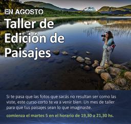 Taller de Edici&oacute;n de Fotos dePaisajes