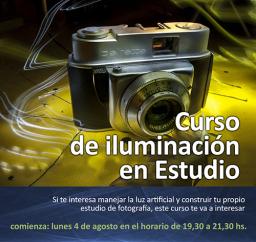 Curso de Iluminaci&oacute;n en Estudio