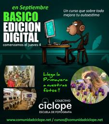 Curso de Edici&oacute;n Digital - Fotograf&iacute;a 