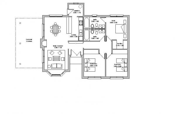 Modelo Notro - DARSE Construcciones - Casas Prediseadas - Llave en Mano