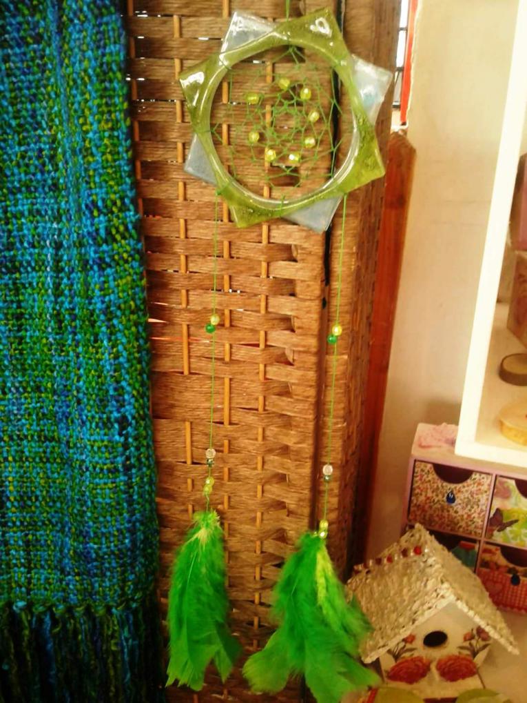 Atrapasue&ntilde;os Artesanal en Vitrofusi&oacute;n $ 350