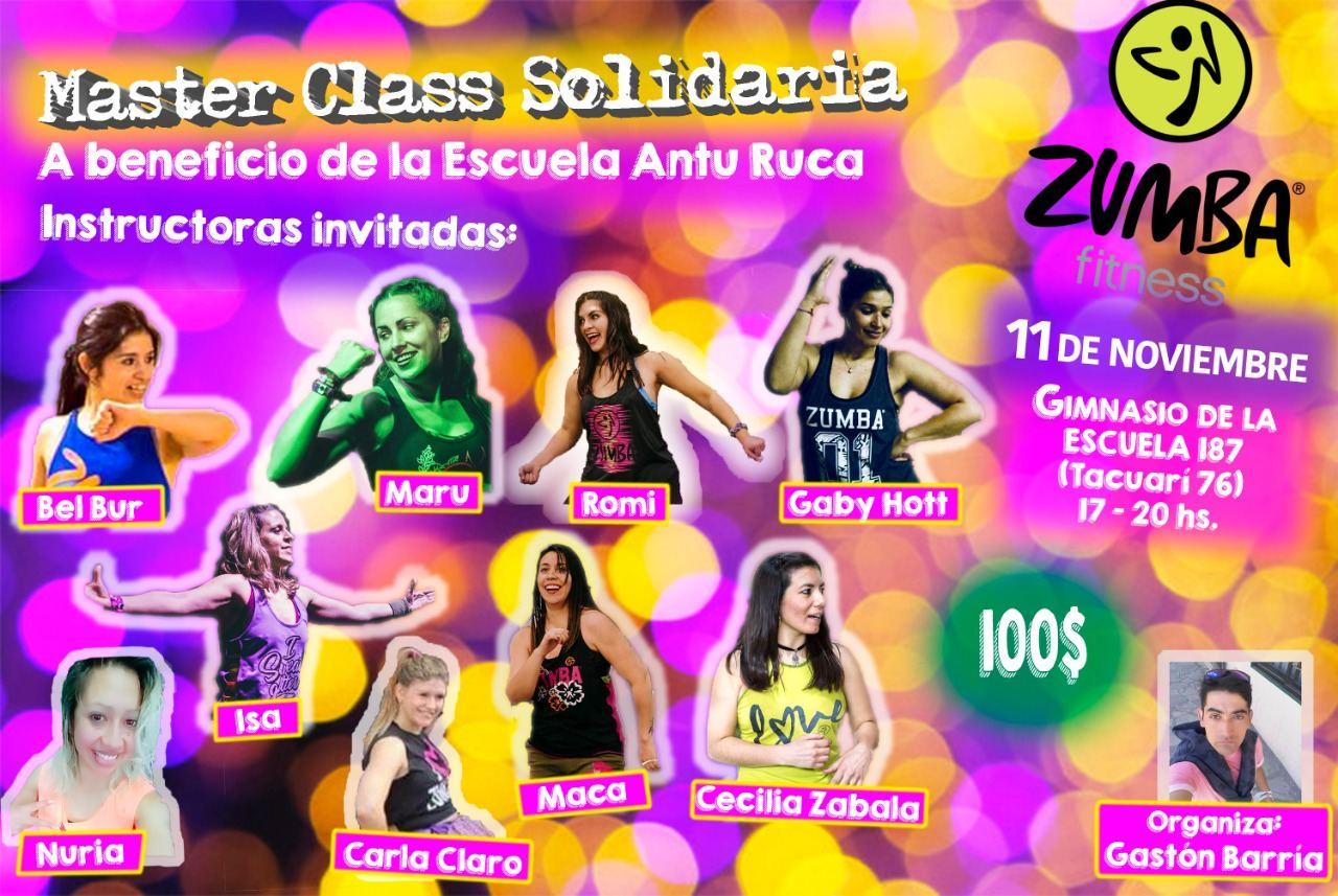 Master Class solidaria a beneficio de la escuela Antu Ruca