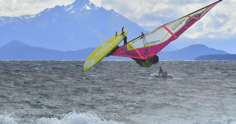 Vuelve el Tour Argentino de Windsurf al lago Nahuel Huapi