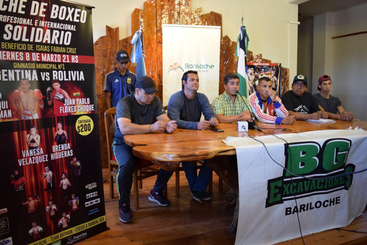 Noche de Boxeo solidario a beneficio de Isaias