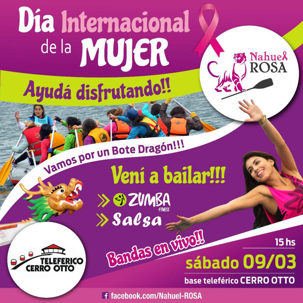Zumba y Salsa en el D&iacute;a Internacional de la Mujer - Ayudemos a Nahuel Rosa