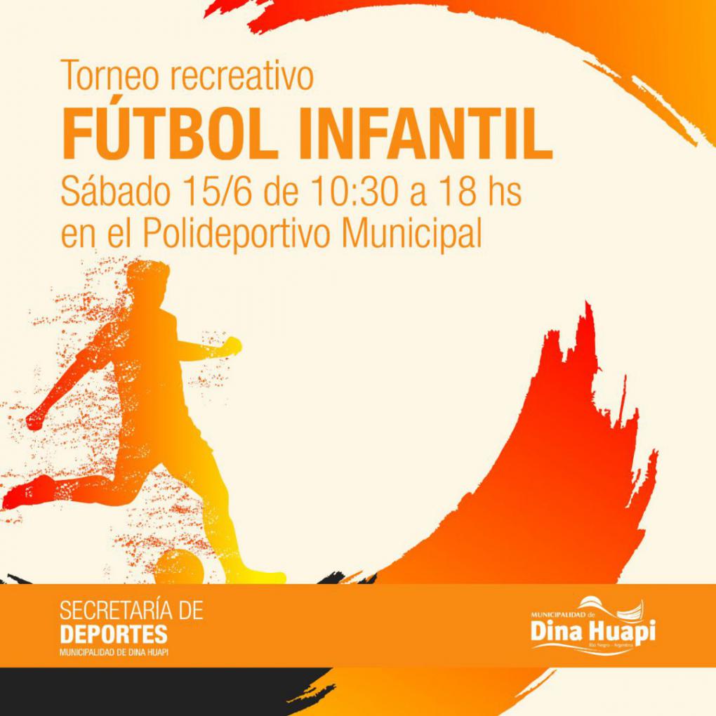 Se realizar&aacute; un encuentro de F&uacute;tbol Infantil en Dina Huapi