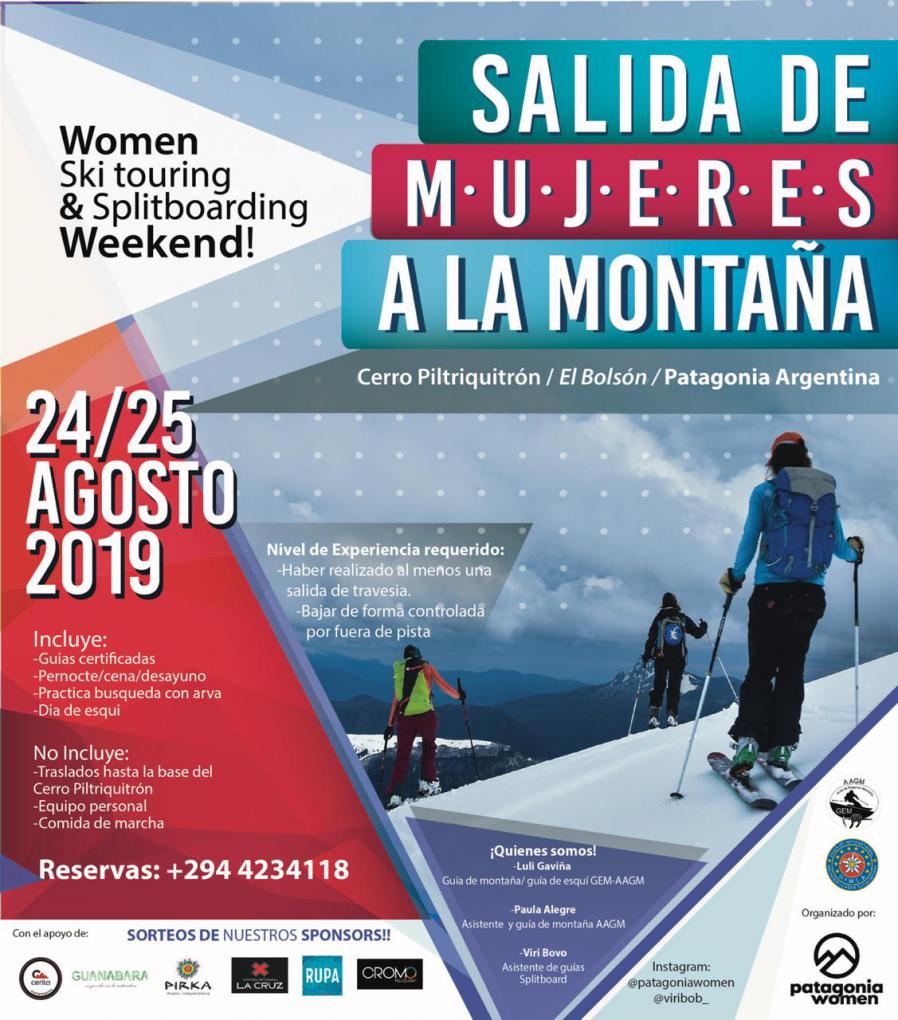 1er Salida a la Monta&ntilde;a de mujeres para mujeres en Bariloche !!!