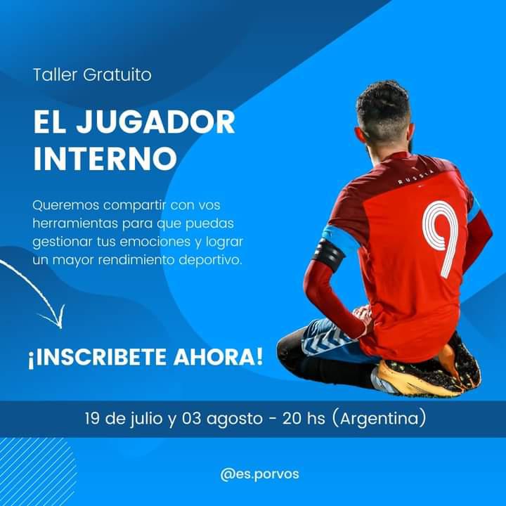 Taller gratuito "El jugador interno"