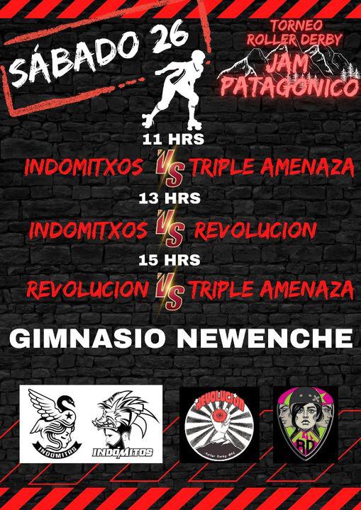 TORNEO ROLLER DERBY JAM PATAGONICO