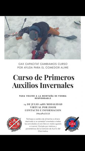 Curso de Primeros Auxilios Invernales