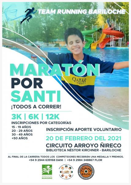 Marat&oacute;n Todos por Santi