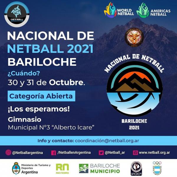 Llega el Nacional de Netball 2021 a Bariloche