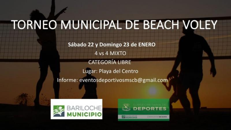 Torneo municipal de beach Voley