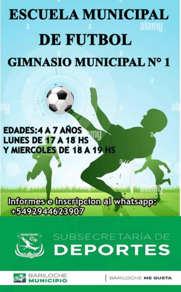 Escuela municipal de f&uacute;tbol